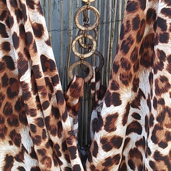 Sexy Leopard Print Women's Top Cami - No Size. No Brand. See Measurements - Picture 4 of 14